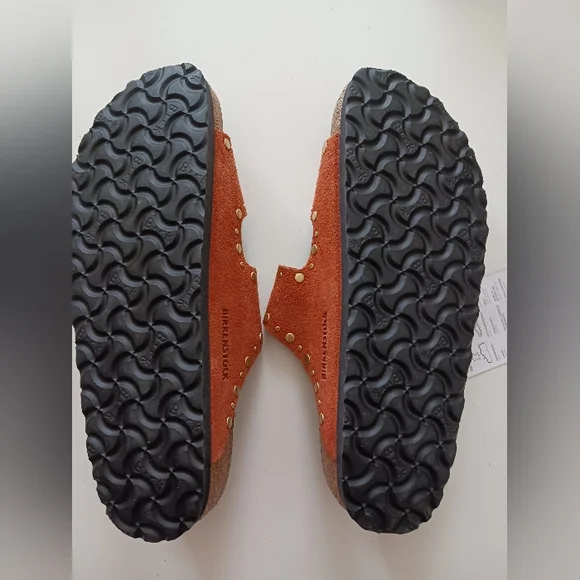 NWT BIRKENSTOCK Genuine Leather Sandals Size EU 40, US 9, 26 cm, Men 7
